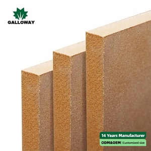 <span class=keywords><strong>Pannelli</strong></span> in <span class=keywords><strong>MDF</strong></span>/HDF di media densità all'ingrosso, spessore 3mm, 4mm, 6mm, 16mm, 18mm, lisci, per rivestimenti di porte - Product Image 1