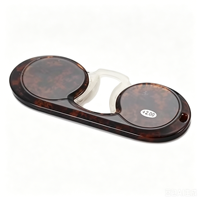 Lunettes de lecture portables miniatures à clip nasal, format de poche, pliables, en silicone souple, pour la lecture allongée au lit