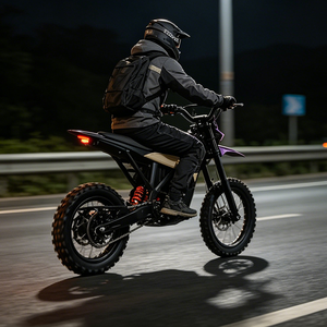 Motocicleta de Motocross con Suspensión Completa y Batería de Litio de 72V, Venta Caliente 2026, para Adultos, Conducción Cómoda al Aire Libre, Deportes - Product Image 6