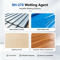 Agent mouillant SH-270 en polyéther modifié au polysiloxane pour revêtements architecturaux – Approvisionnement direct usine