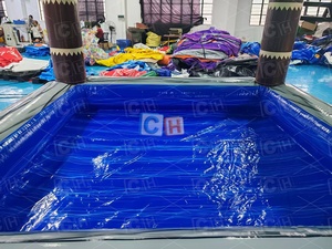 Piscine <span class=keywords><strong>gonflable</strong></span> de plage CH avec tente, piscine à balles <span class=keywords><strong>gonflable</strong></span> commerciale extérieure, château à balles pour fête d'enfants - Product Image 6