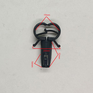 C Shape Wire Harness <b>Clip</b> 19mm X 22mm X 10mm Nylon Automotive Wiring Divider Cable Tray <b>Clip</b> - Product Image 1