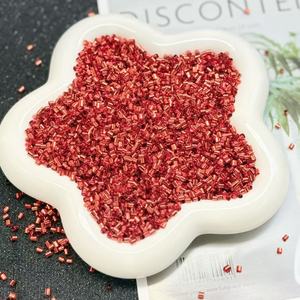 Tự làm đồ trang sức Phụ Kiện Vàng hành tây ống ma thuật màu Nhỏ Ống hạt handmade 2*6mm Đỏ Xanh Bạc thủy lợi thủ công khác - Product Image 6