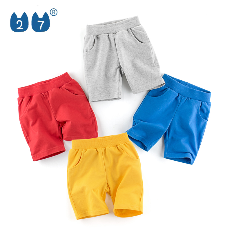 Pantalons courts respirants pour garçons Offre Spéciale 100% coton, vente en gros, Shorts de plage d'été pour garçons