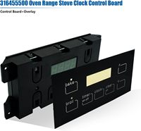 Carte de commande de cuisinière 316455500 compatible avec les fours Frigidaire Electrolux, remplace 5304518660 316455400