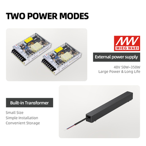 Ultrafino moderno 6mm DC48V Luz de pista cuerpo de aluminio inteligente magnético LED carril AR111 Base para el hogar Hotel pared <span class=keywords><strong>Eclipse</strong></span> iluminación - Product Image 6