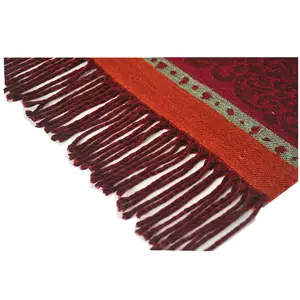 BLUE PHOENIX Châle en velours <span class=keywords><strong>acrylique</strong></span> d'hiver pour <span class=keywords><strong>femme</strong></span>, style indien, super doux, 485g - Product Image 5