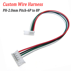 Kabel Jumper JST PHR-6 hingga PHR-8 Pitch 2.0mm 2/3/4/5/6/7/8/9/10/12Pin untuk Instrumen DIY dan Peralatan Rumah Tangga Kecil - Product Image 1