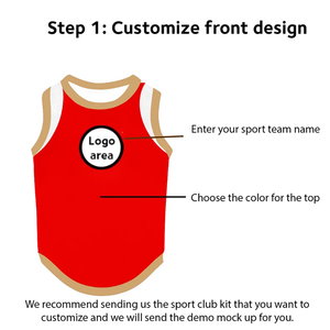 Canotta Personalizzata per <span class=keywords><strong>Cani</strong></span> per Qualsiasi Squadra Sportiva, Coppa del <span class=keywords><strong>Mondo</strong></span> <span class=keywords><strong>di</strong></span> Calcio, Stampa <span class=keywords><strong>di</strong></span> <span class=keywords><strong>Cani</strong></span>, Abbigliamento Sportivo Leggero e Fresco per <span class=keywords><strong>Cani</strong></span> - Product Image 6