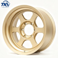 Rines Forjados Personalizados TE37XT M-Spec Racing 17x8.5 -10 6x139.7, Rines de Aleación Plateados Diamante para Todoterreno
