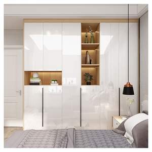 Optima, <span class=keywords><strong>puerta</strong></span> abatible personalizada, organizador de <span class=keywords><strong>armario</strong></span> y almacenamiento, <span class=keywords><strong>armario</strong></span> de escoba, <span class=keywords><strong>armario</strong></span> de dormitorio moderno - Product Image 3