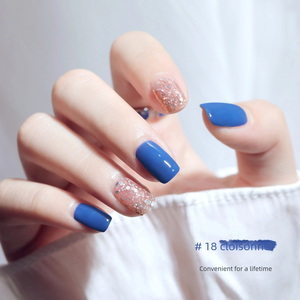 طلاء أظافر جل هلامي صلب 8-16 لونًا جل ملون أظافر شفاف شبه شفاف لتلوين الأظافر المتدرج والطبقات - Product Image 5