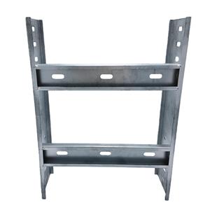 บันไดสายเคเบิลเหล็กคุณภาพสูงราคาประหยัด ถาดจัดการสายเคเบิลอัลลอยด์อะลูมิเนียม บันไดสายเคเบิลชุบสังกะสี รับผลิตแบบ OEM ODM พร้อมขนาดที่กำหนดเองได้ - Product Image 1