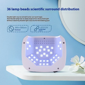 Professional 48W <b>Wireless</b> Nail <b>Lamp</b> With 36 LED Beads Quick Drying Gel Nail Polish Nail Battery Power Nail Enhancement Equipment - Product Image 3
