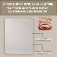 Certificat EMC Meilleure vente Cuisinière électrique à induction portable pour la maison Cuisinière à induction Table de cuisson électrique