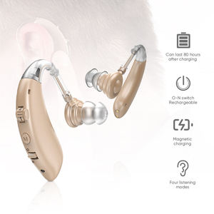 Grosir perlengkapan perawatan kesehatan audionos para sordos alat bantu dengar isi ulang pengingat daya rendah untuk dewasa - Product Image 2