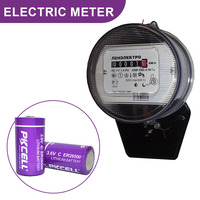 Batterie au lithium primaire Er26500 3.6v 8500mah cellule cylindrique Li-socl2 non rechargeable 3.65v 9000mah Er 26500 pour mémoriseur