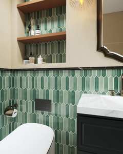 Piastrelle di mosaico moderno per la parete del bagno per soggiorno Hotel appartamento Villa centro commerciale piastrelle italiane a prezzo competitivo - Product Image 3