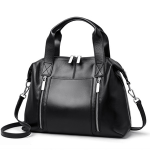 Sacs à bandoulière grande capacité, grands sacs fourre-tout élégants, sacs messager en cuir véritable pour femmes, sacs de shopping pour femmes, sac à main féminin - Product Image 1