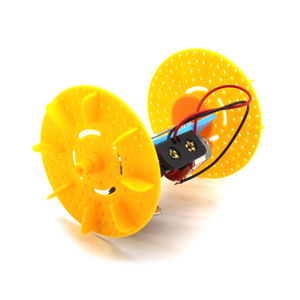 Kit de coche de doble rueda para experimentos científicos, juguete educativo manual de plástico para niños de 4 a 6 años, modelo de aprendizaje STEM - Product Image 2