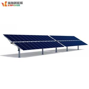 Support photovoltaïque à suivi automatique qui s'auto-nivelle en cas de vents forts - Product Image 1