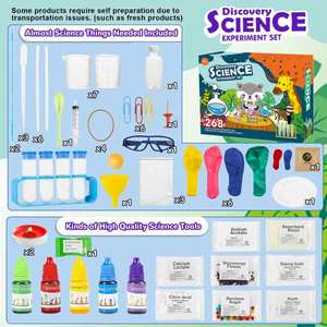 268 Piece Playdough & <b>Slime</b> Toy <b>Set</b> Kids Science Education Experiment Kits Small Frontier Toys for Children Made in China - Product Image 2