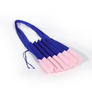 กระเป๋าถือแบบถัก Flyknit คุณภาพสูง กระเป๋าสะพายข้างเดี่ยวสำหรับผู้หญิง กระเป๋าพับได้สำหรับเดินทาง แฟชั่นใหม่ สีสันตัดต่อ ปิดแบบเปิด - Product Image 3