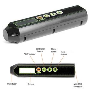 JZJ2210 Jauge d'épaisseur de revêtement portable en acier et <span class=keywords><strong>aluminium</strong></span> IP67 Haute précision 0,01 Intelligente - Product Image 2