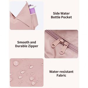 Bolsa Deportiva para Mujer, con Compartimento Oculto para Esterilla de Yoga, Compartimento para Zapatos, Bolsa de Nylon - Product Image 3