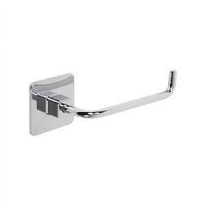 Portarrollos de Papel Abierto Cromado para Baño, Diseño Viento Frío, 15 cm x 5.3 cm de Alto x 5.5 cm de Ancho - Product Image 3