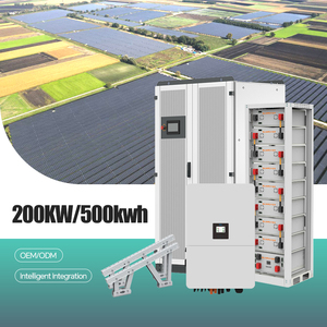 Гибридная система солнечных панелей Sunrover 100 кВт, 200 кВт, 500 кВт с накопителем энергии для коммерческого использования - Product Image 1