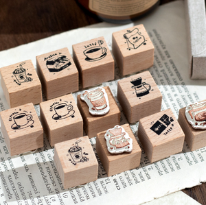 Tùy Chỉnh Khắc Logo Gỗ Tự Mực Tem Dễ Thương Tinh Tế Xử Lý Con Dấu Cao Su Cho Văn Phòng Sử Dụng Những Điều Nhỏ Phong Bì - Product Image 3