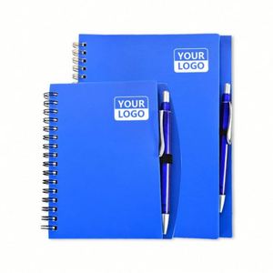 Custom A5 Journal Agenda <b>Spiral</b> <b>Bound</b> <b>Notebook</b> Cheap Stationery with Paper Cover Promotion Customized Print A6 Journal Agenda - Product Image 1