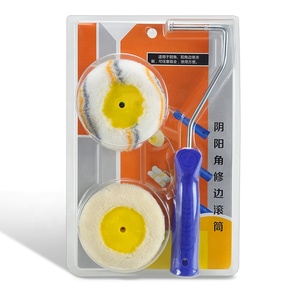 Rodillo <span class=keywords><strong>para</strong></span> Juntas de Papel Tapiz Industrial <span class=keywords><strong>con</strong></span> Mango de Marco, Rodillo de Pintura en Forma de Barril <span class=keywords><strong>para</strong></span> <span class=keywords><strong>Pintar</strong></span> y Decorar - Product Image 1
