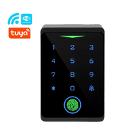 Tuya WIFI biométrique empreinte digitale tactile clavier étanche lecteur de contrôle d'accès