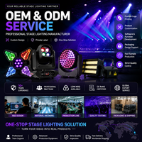 Luces de escenario Matrix Outdoor DJ RGBW 3W Aluminio DMX512 Night Club Paisaje Parque temático IP65 Impermeable 702PCs LED Strobe