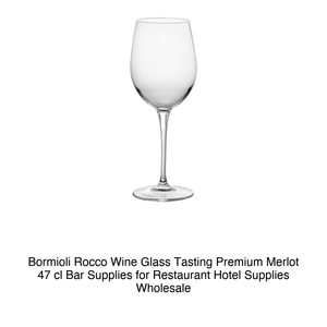 Deg. Copa de Vino Merlot Premium 10, 47 cl, Bormioli Rocco, Altura 23.5 cm, Diámetro 8.6 cm - Product Image 2