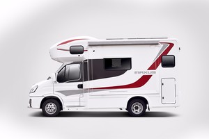 SAIC MAXUS H90 RV 2024 3.0T Caravane avec générateur, panneau solaire, climatisation, salle de bain privée, lave-linge, micro-ondes, réfrigérateur - Product Image 2