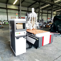 Machine de gravure CNC à quatre procédés 1325, précision de ±0,1 mm pour la fabrication de meubles sur mesure