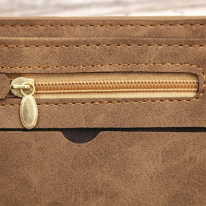 Portefeuille en cuir véritable à prix avantageux, portefeuilles pour hommes, porte-monnaie, porte-cartes de crédit, poche, porte-monnaie pour hommes, porte-monnaie court pour hommes - Product Image 3