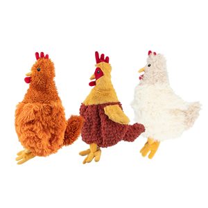 Vente en gros Meilleures fournitures pour animaux de compagnie Jouets de jeu de chien interactif poulet froissé - Product Image 1