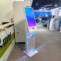 Kiosque de vente en libre-service de 27 pouces avec support de code QR, terminal de paiement tactile pour pharmacies