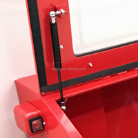 Sableuse abrasive industrielle WILLEST 190L Armoire de table pour l'élimination de la rouille SB190B01 Sableuse à pression