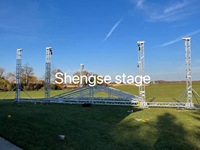 Sistema de Elevación de Alta Calidad para Eventos al Aire Libre, Estructura de Soporte Resistente para Iluminación de Conciertos, Suspensión de Altavoces y Audio