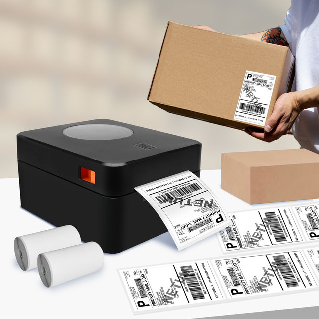 Bulk Logistics Label Automation Cross-Border Thermal 4x6 Shipping Printer Stock 100mm