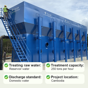 Équipement de purification d'eau intégré automatique pour l'Asie du Sud-Est, faible consommation d'énergie pour le traitement de l'eau de rivière/de puits - Product Image 6
