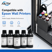 Encre UV Faith 500ml 5 couleurs pour impression 3D murale et au sol, compatible avec les imprimantes Epson Dx7 Dx10 XP600 TX800 I3200 I1600 pour machines d'impression murale