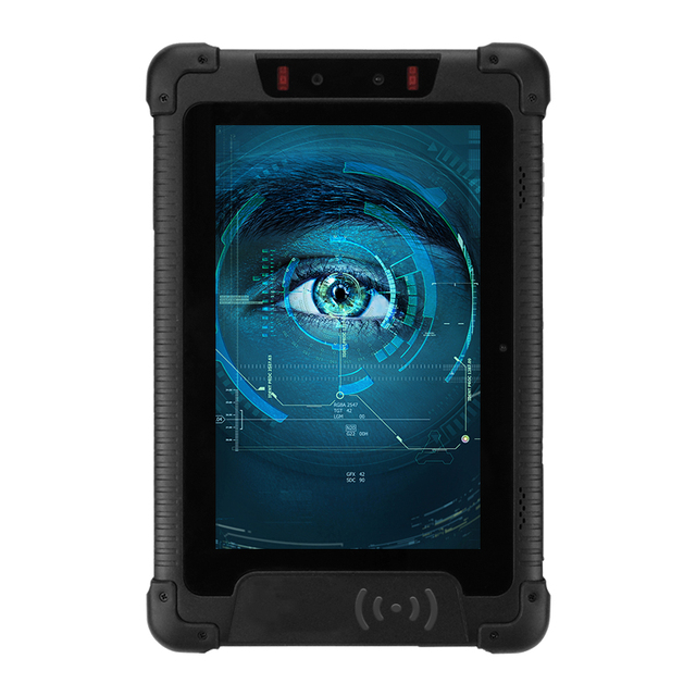 8 Inch IP65 Android 9.0 Resistant Pad Dustproof 8'' NFC Rugged Tablet with 4G Lte