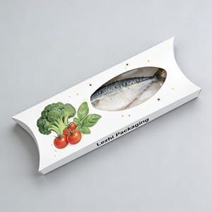 Caja <span class=keywords><strong>de</strong></span> Embalaje Personalizada Impermeable y Resistente al Aceite para Sashimi <span class=keywords><strong>de</strong></span> Salmón y Atún con Ventana - Product Image 2