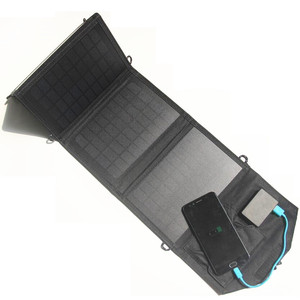Masuyoshi Mitsu Chargeur solaire portable pliable 18W, batterie externe, chargeur de téléphone portable - Product Image 3